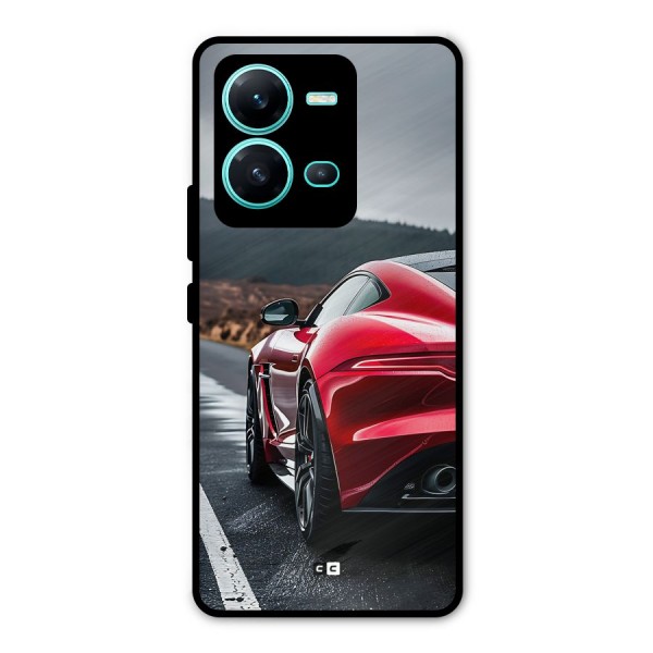 The Royal Car Metal Back Case for Vivo V25