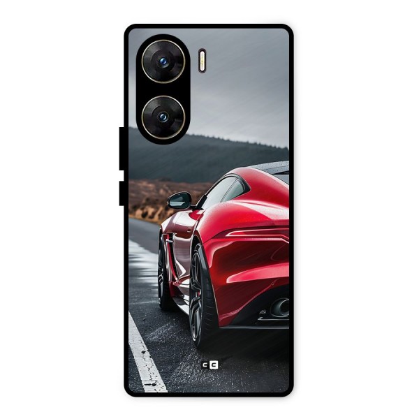 The Royal Car Metal Back Case for Vivo V29e