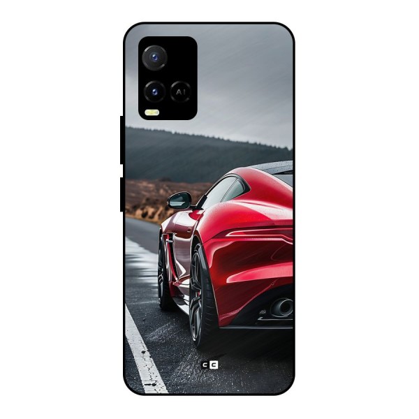 The Royal Car Metal Back Case for Vivo Y21