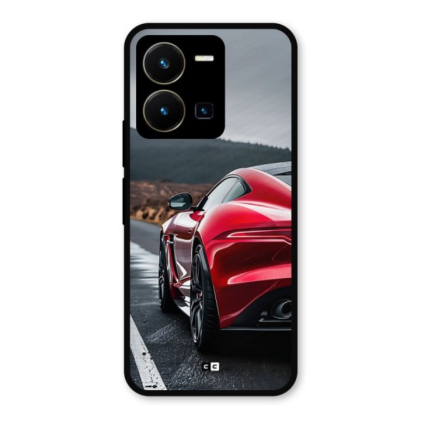 The Royal Car Metal Back Case for Vivo Y35