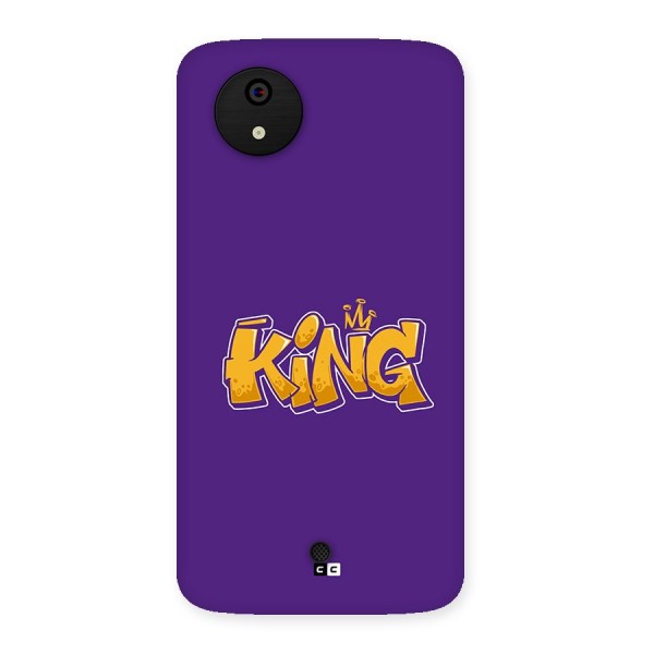 The Royal King Back Case for Canvas A1  AQ4501