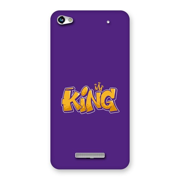 The Royal King Back Case for Canvas Hue 2 A316