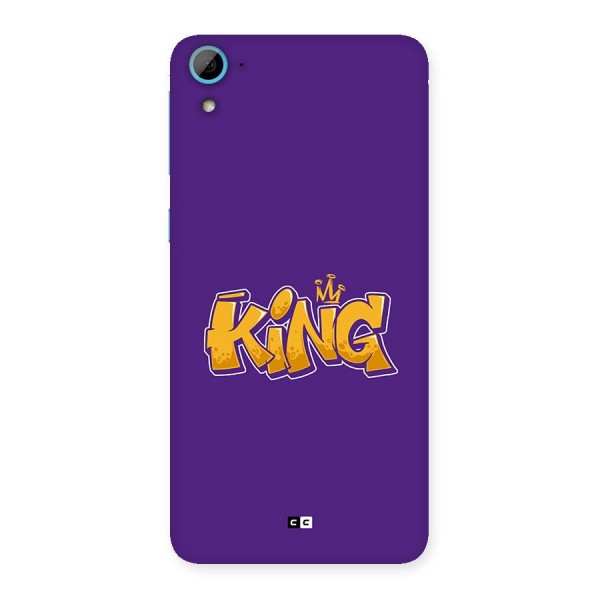 The Royal King Back Case for Desire 826