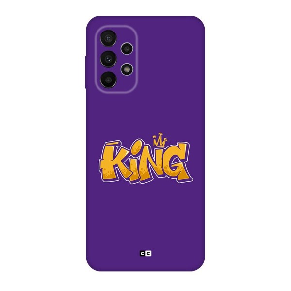 The Royal King Back Case for Galaxy A23