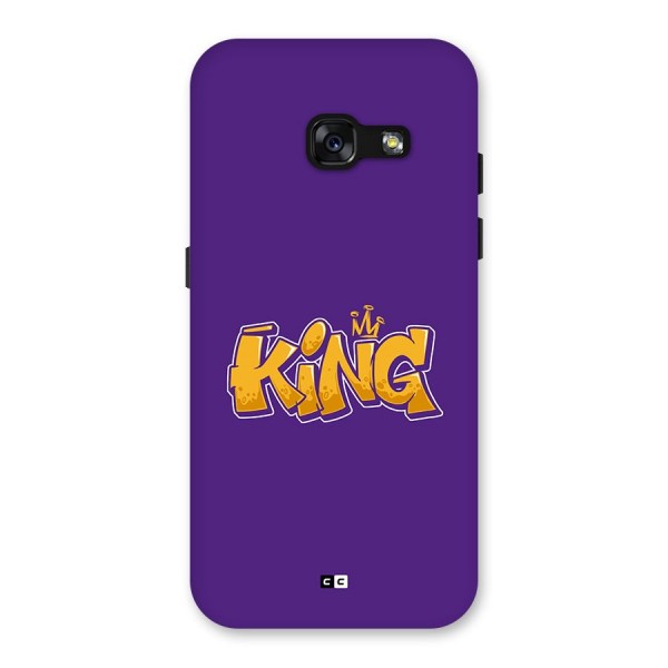 The Royal King Back Case for Galaxy A3 (2017)