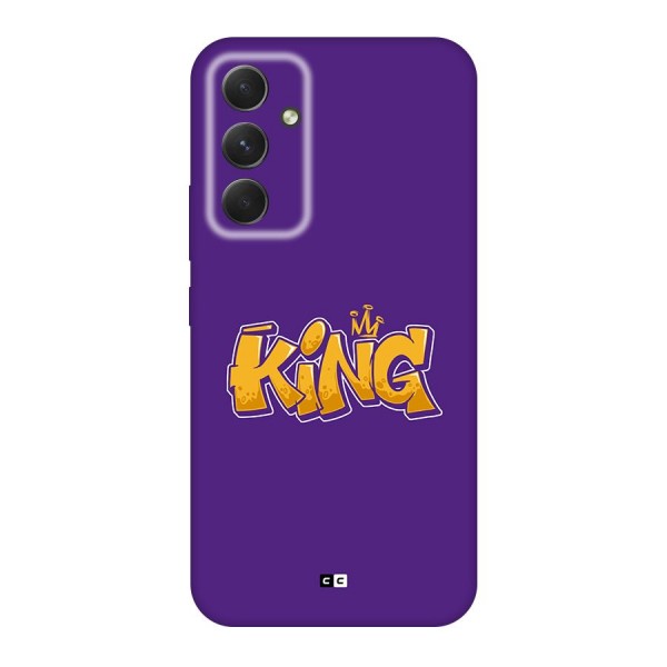 The Royal King Back Case for Galaxy A54