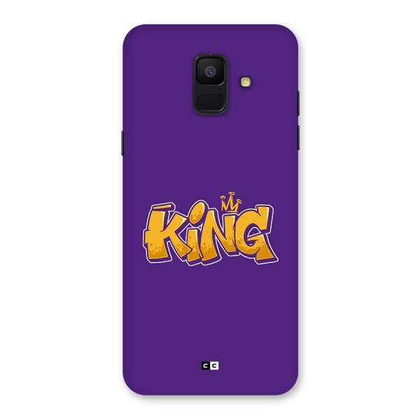 The Royal King Back Case for Galaxy A6 (2018)