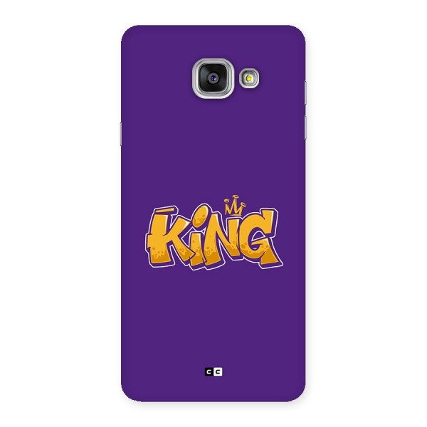 The Royal King Back Case for Galaxy A7 (2016)