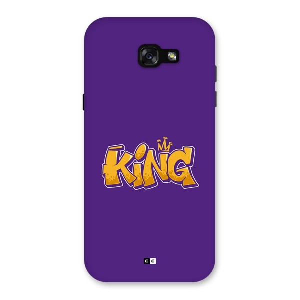 The Royal King Back Case for Galaxy A7 (2017)