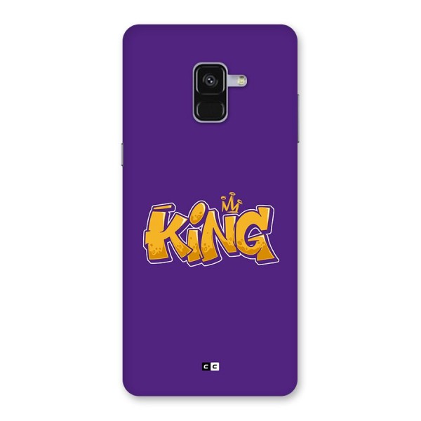 The Royal King Back Case for Galaxy A8 Plus