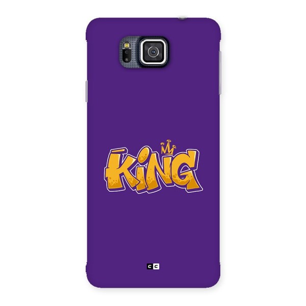 The Royal King Back Case for Galaxy Alpha