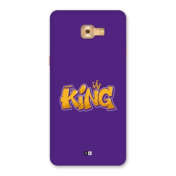 The Royal King Back Case for Galaxy C9 Pro