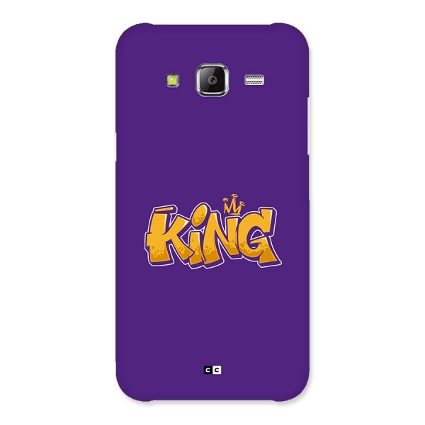 The Royal King Back Case for Galaxy J5