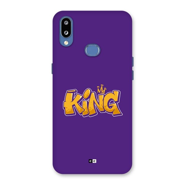 The Royal King Back Case for Galaxy M01s