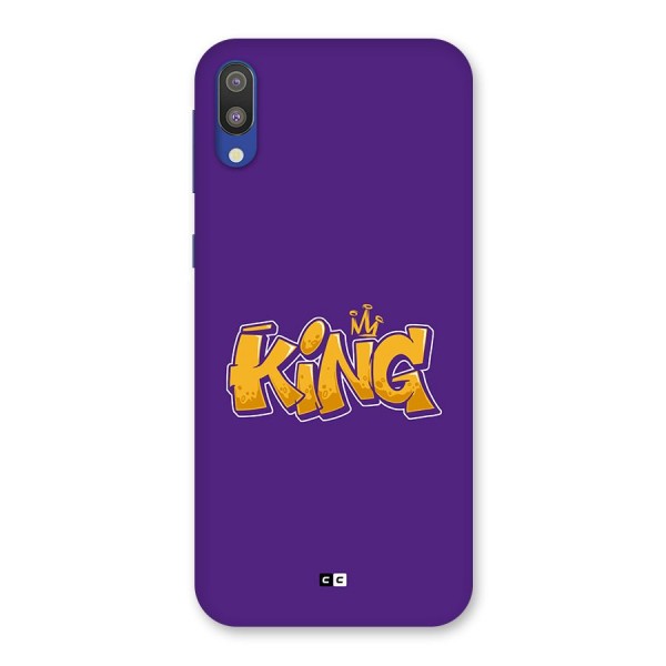 The Royal King Back Case for Galaxy M10