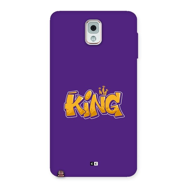 The Royal King Back Case for Galaxy Note 3