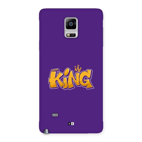 The Royal King Back Case for Galaxy Note 4