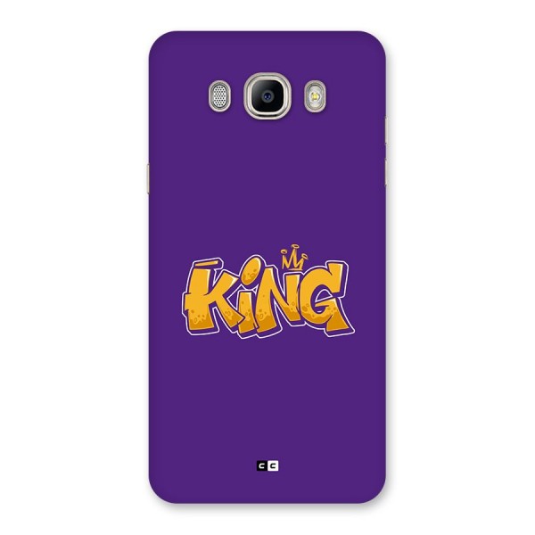 The Royal King Back Case for Galaxy On8