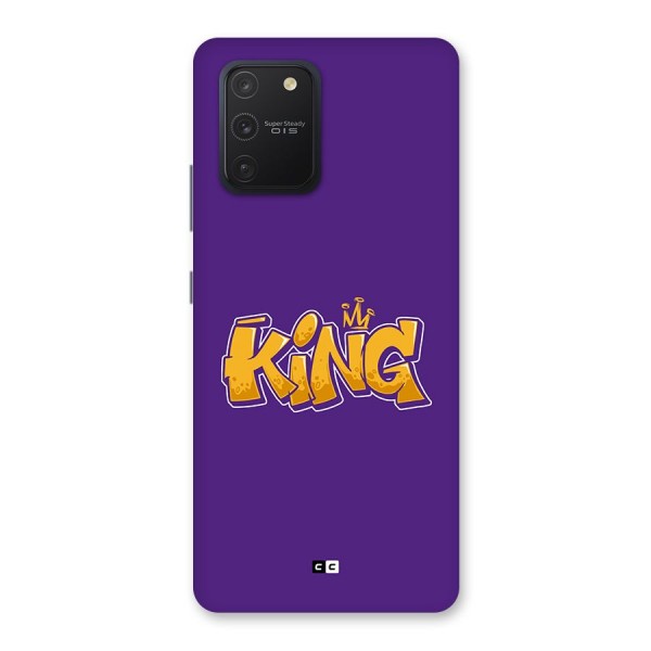 The Royal King Back Case for Galaxy S10 Lite