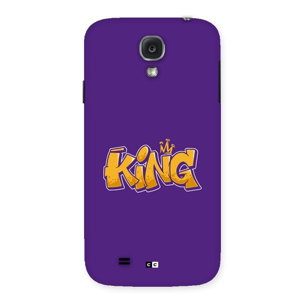 The Royal King Back Case for Galaxy S4