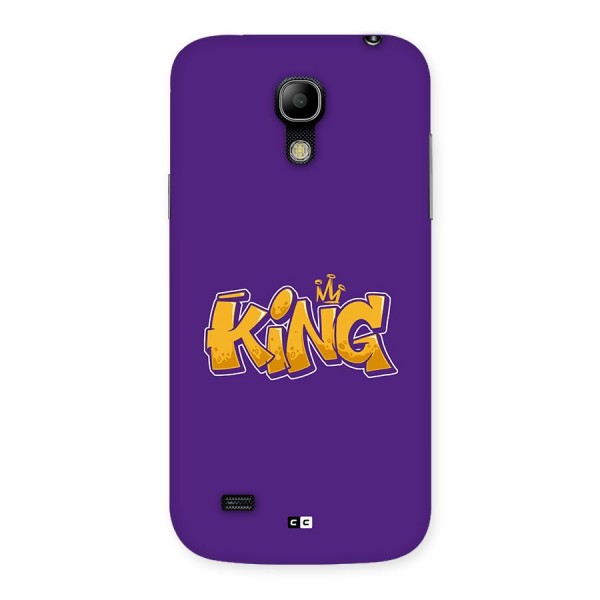 The Royal King Back Case for Galaxy S4 Mini
