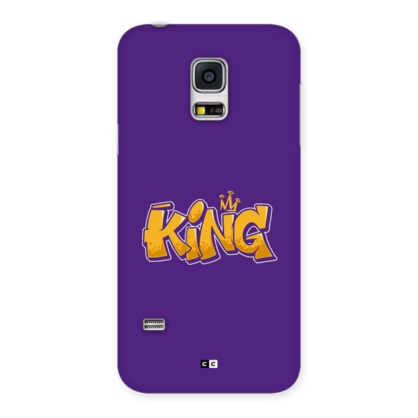 The Royal King Back Case for Galaxy S5 Mini