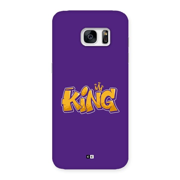 The Royal King Back Case for Galaxy S7 Edge