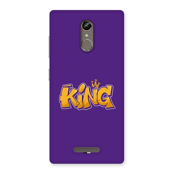 The Royal King Back Case for Gionee S6s