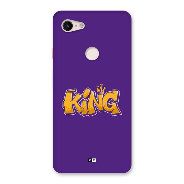 The Royal King Back Case for Google Pixel 3 XL