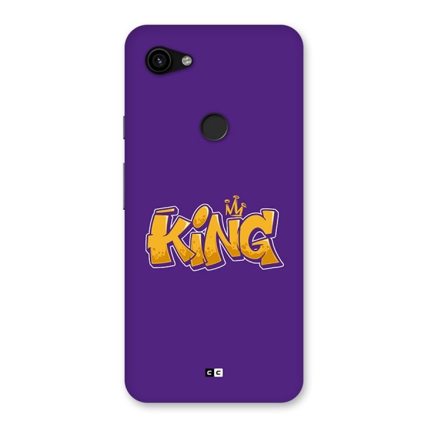 The Royal King Back Case for Google Pixel 3a XL