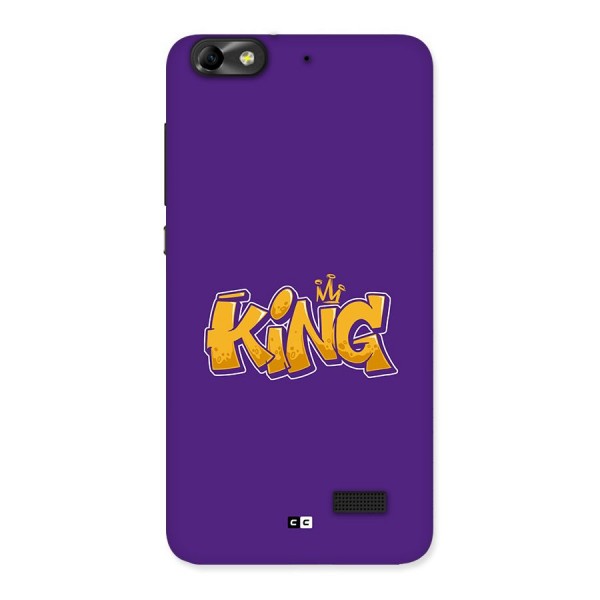 The Royal King Back Case for Honor 4C