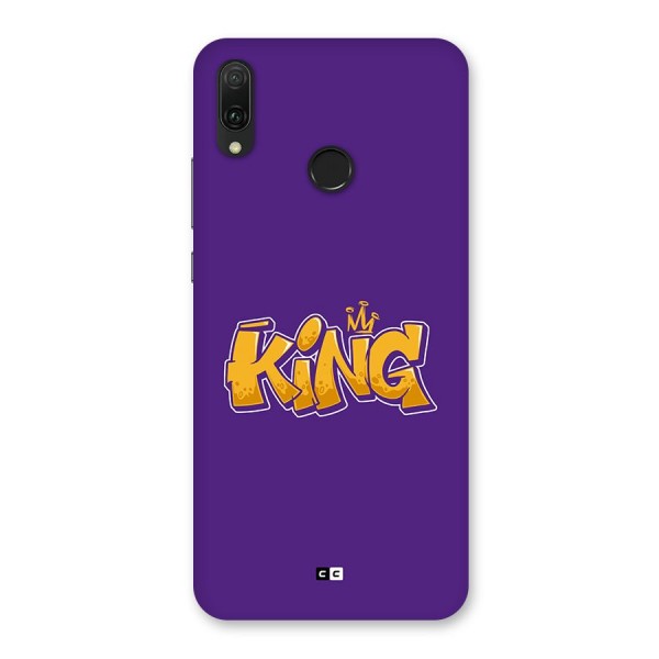 The Royal King Back Case for Huawei Y9 (2019)