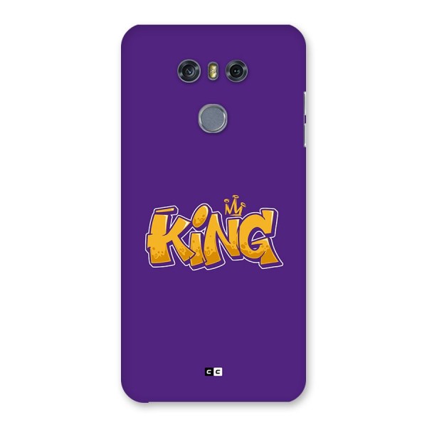 The Royal King Back Case for LG G6