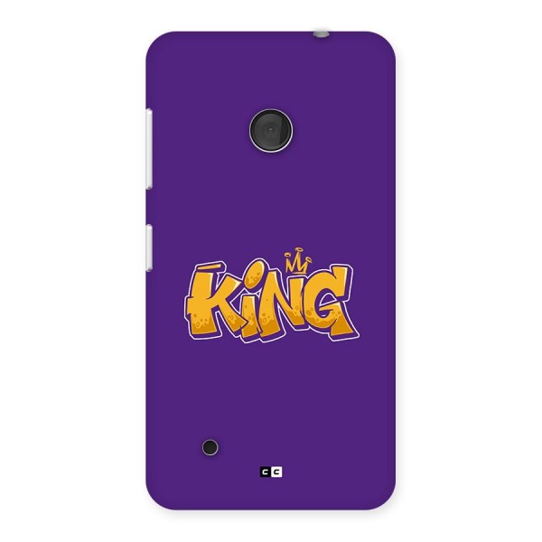 The Royal King Back Case for Lumia 530