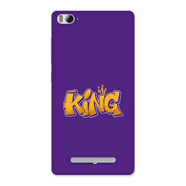 The Royal King Back Case for Mi4i