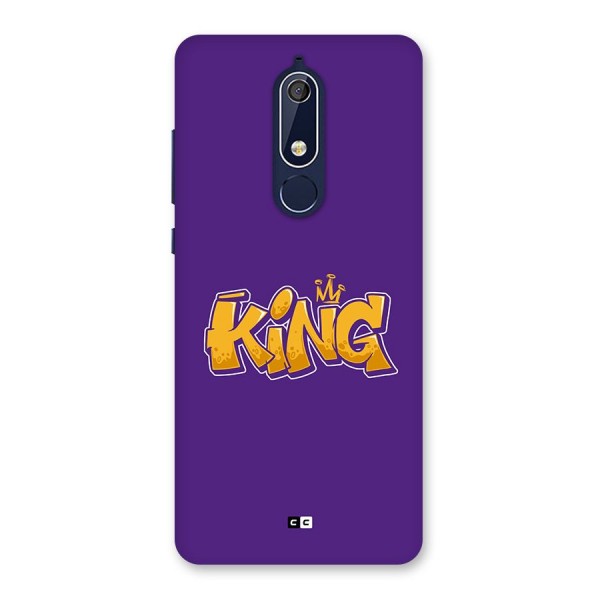 The Royal King Back Case for Nokia 5.1