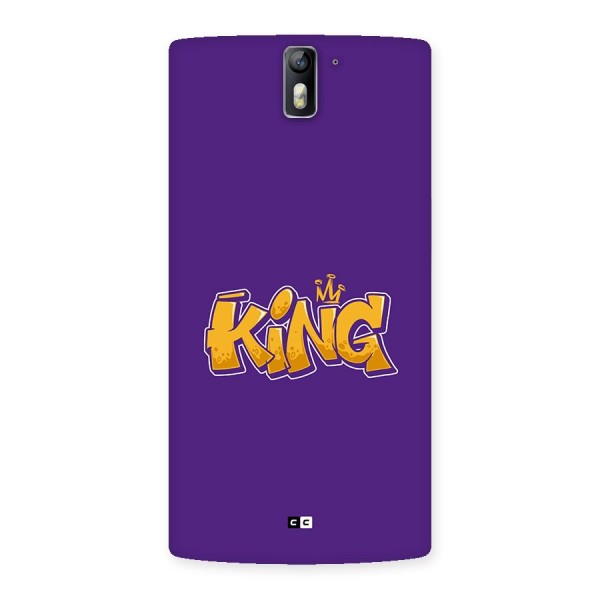 The Royal King Back Case for OnePlus One