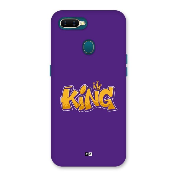 The Royal King Back Case for Oppo A12s