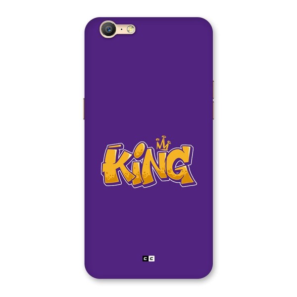 The Royal King Back Case for Oppo A39