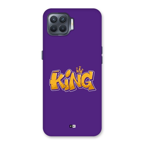 The Royal King Back Case for Oppo F17 Pro