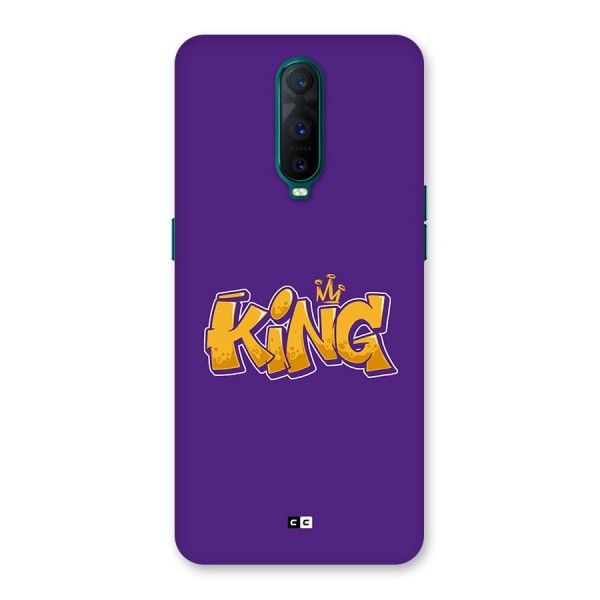 The Royal King Back Case for Oppo R17 Pro