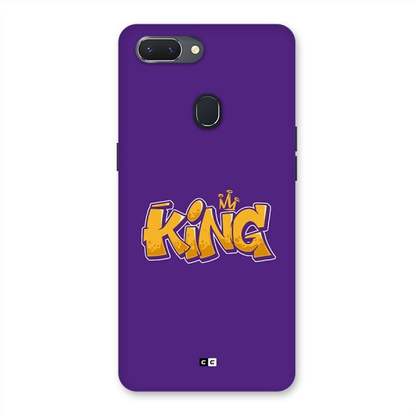 The Royal King Back Case for Realme 2