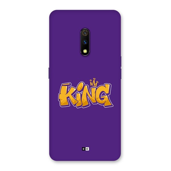 The Royal King Back Case for Realme X