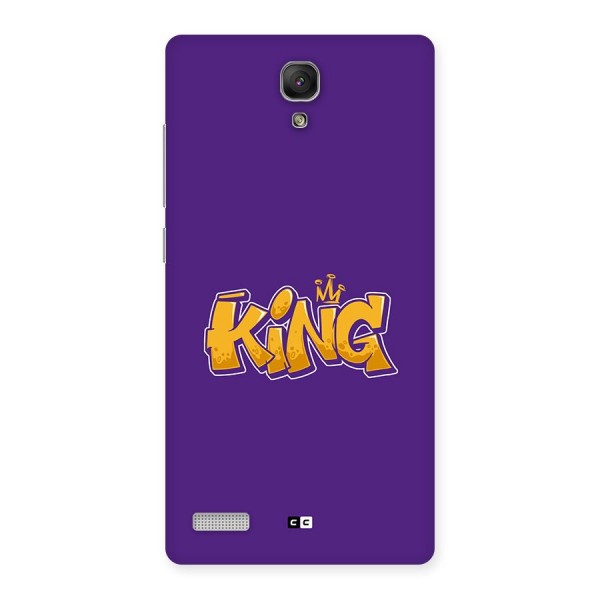 The Royal King Back Case for Redmi Note