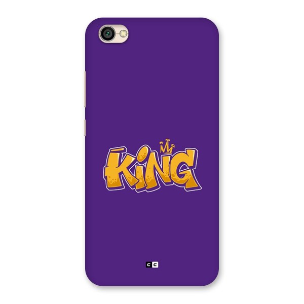 The Royal King Back Case for Redmi Y1 Lite