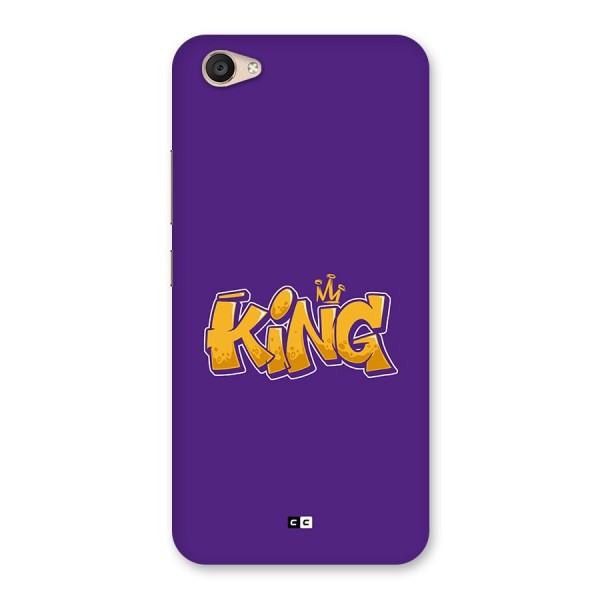 The Royal King Back Case for Vivo V5 Plus