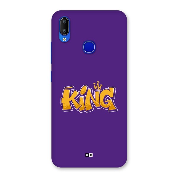 The Royal King Back Case for Vivo Y91