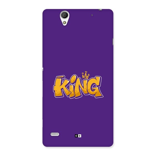 The Royal King Back Case for Xperia C4