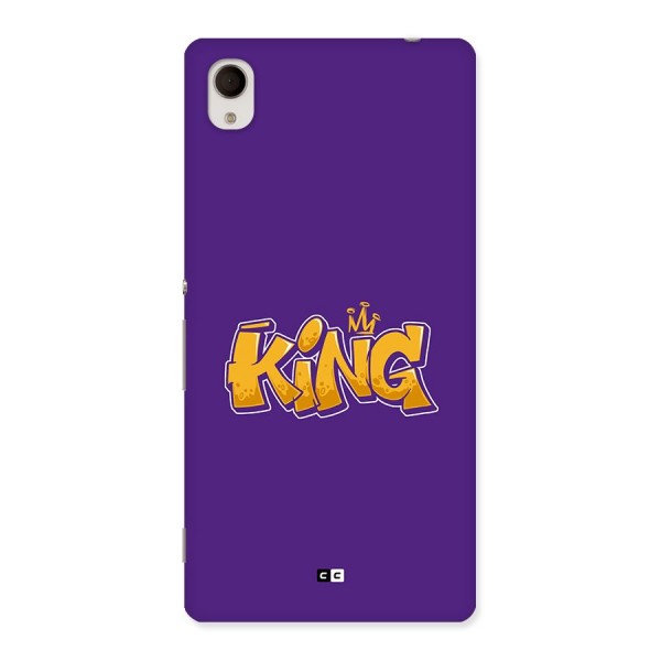 The Royal King Back Case for Xperia M4