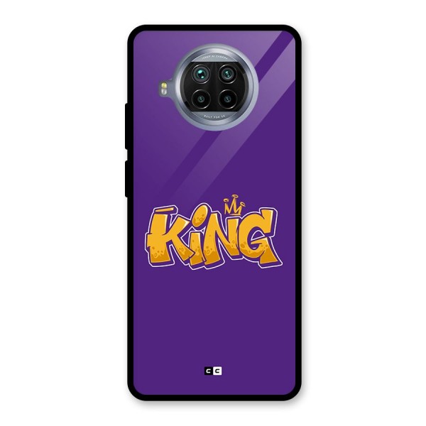 The Royal King Glass Back Case for Mi 10i